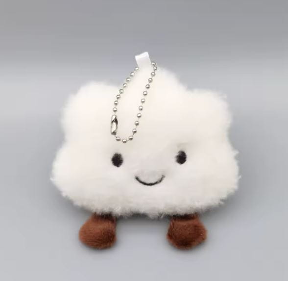 Brelok pluszowy chmurka kawaii 10cm