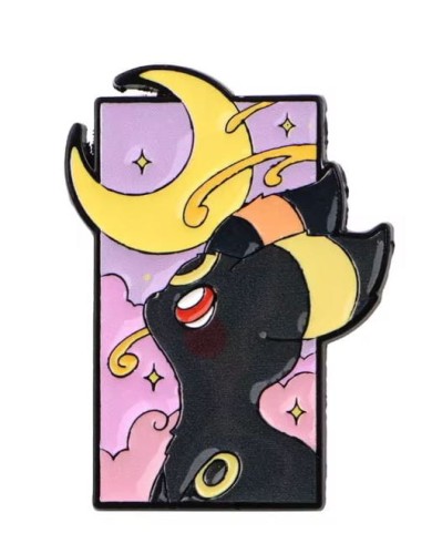Przypinka emaliowana metalowa PIN Umbreon mroczna ewolucja Pokemon