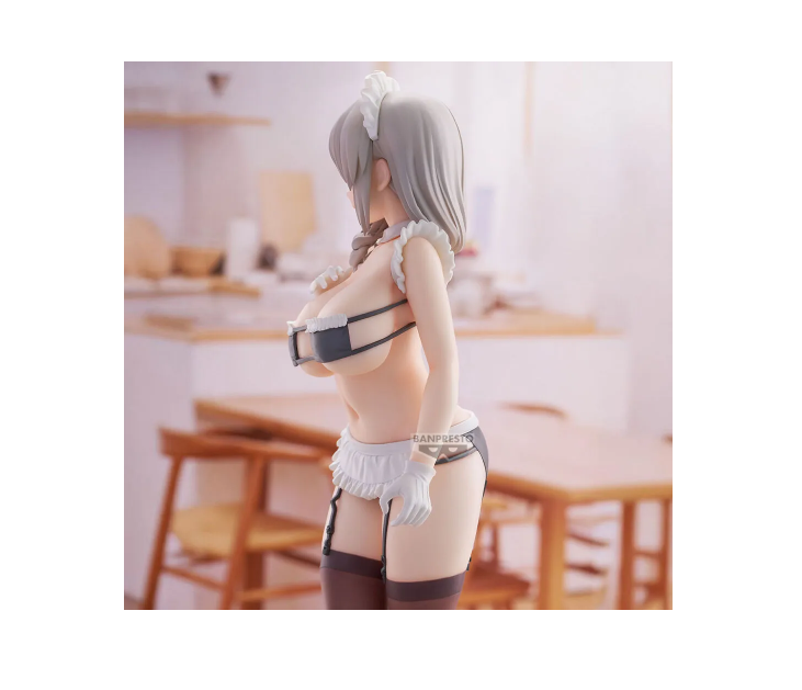 Figurka Uzaki-chan Wants to Hang Out! Glitter &amp; Glamours - Tsuki Uzaki (Maid Ver.)