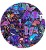Naklejki winylowe Wlepy Neonowe zwierzaki zwierzęta 50 sztuk Stickerbomb