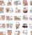 Naklejki winylowe Wlepy Bubu i Dudu 50 sztuk Stickerbomb