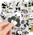Naklejki winylowe Wlepy Kreskówkowa Panda 100 sztuk Stickerbomb