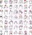 Naklejki winylowe Wlepy Flork of Cows 50 sztuk Stickerbomb