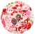 Naklejki winylowe Wlepy truskawki kawaii 50 sztuk STICKERBOMB