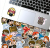 Naklejki winylowe Wlepy Harry Potter Hogwart Chibi 50 szt STICKERBOMB