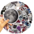 Naklejki winylowe Wlepy Ciemne Dark Aesthetic 50 szt STICKERBOMB