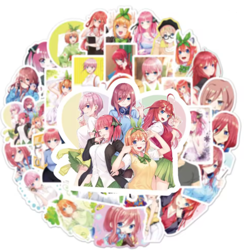 Naklejki winylowe Wlepy Sposób na Pięcioraczki 50 szt STICKERBOMB