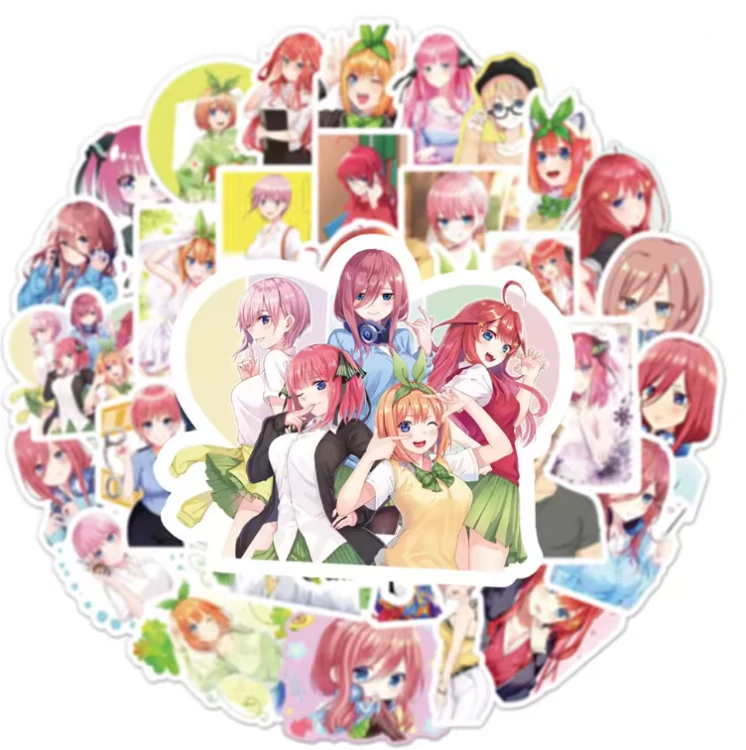 Naklejki winylowe Wlepy Sposób na Pięcioraczki 50 szt STICKERBOMB