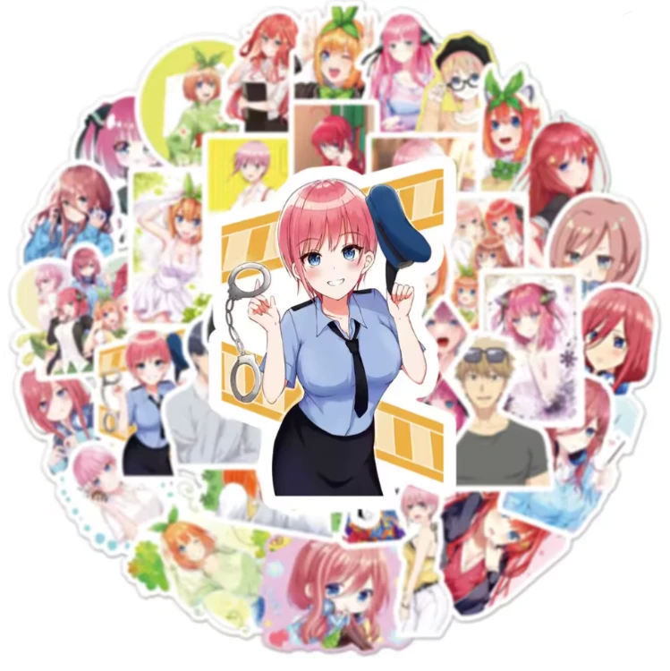 Naklejki winylowe Wlepy Sposób na Pięcioraczki 50 szt STICKERBOMB