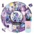 Naklejki winylowe Wlepy Magiczne Fioletowe Kryształy 50szt STICKERBOMB
