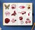 Naklejki winylowe Wlepy Wiśniowe Czerwone Girly 50 szt STICKERBOMB
