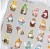 Naklejki winylowe Wlepy Krasnale Gnomy Dwarfs 50 szt STICKERBOMB