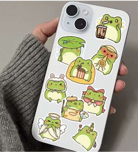 Naklejki Wlepy Urocze Żabki Żaby Kawaii 50 sztuk STICKERBOMB