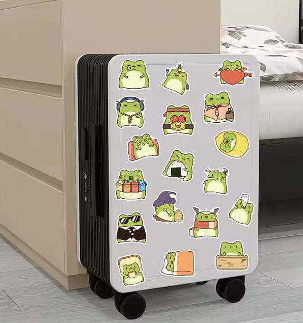 Naklejki Wlepy Urocze Żabki Żaby Kawaii 50 sztuk STICKERBOMB