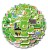 Naklejki winylowe Wlepy Duolingo Duo Nauka Języki 50 szt STICKERBOMB