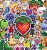 Naklejki winylowe Wlepy Stardew Valley Pixelowa Gra 50 szt STICKERBOMB