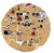 Naklejki winylowe Wlepy Zabawne Pou My Pet Alien 50 szt STICKERBOMB
