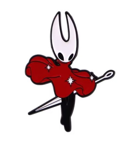 Przypinka emaliowana metalowa PIN Hornet Hollow Knight ver. 4