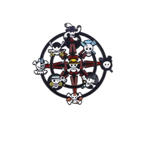 Przypinka emaliowana metalowa PIN Ster Słomkowy Kapelusz One Piece