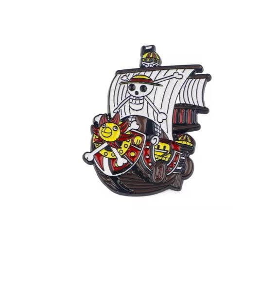 Przypinka emaliowana metalowa PIN Thousand Sunny One Piece
