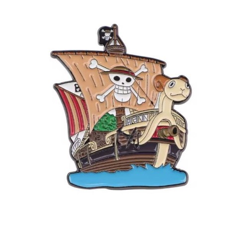 Przypinka emaliowana metalowa PIN Statek Going Merry One Piece