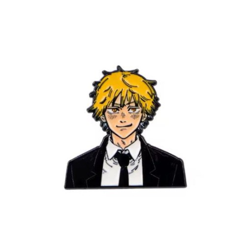 Przypinka emaliowana metalowa PIN Denji Chainsaw Man Anime Manga