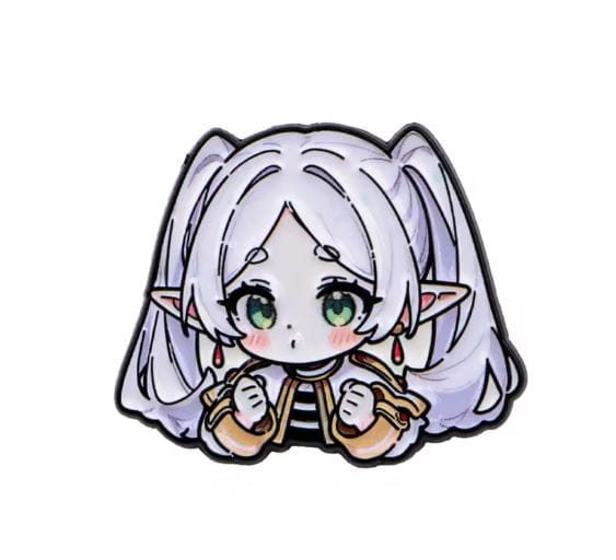 Przypinka emaliowana metalowa PIN Frieren Chibi ver. 3 Anime