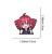 Przypinka emaliowana metalowa PIN Kasane Teto Vocaloid Chibi ver. 4