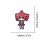Przypinka emaliowana metalowa PIN Kasane Teto Vocaloid Chibi ver. 5