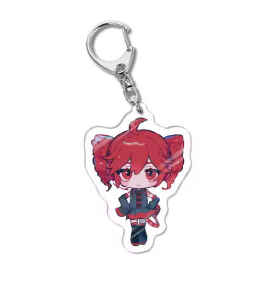 Brelok akrylowy Kasane Teto Vocaloid VIPPERloid ver. I