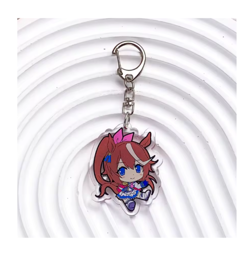 Brelok akrylowy Uma Musume Pretty Derby Tokai Teio Tsumamare