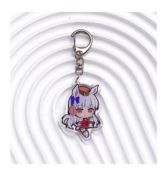 Brelok akrylowy Uma Musume Pretty Derby Gold Ship