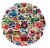 Naklejki winylowe Wlepy Dungeons &amp; Dragons D&amp;D 50szt STICKERBOMB