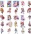 Naklejki winylowe Wlepy Uma Musume Pretty Derby 50szt STICKERBOMB