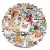 Naklejki winylowe Wlepy Zabawne Zwierzęta MIX 50szt STICKERBOMB