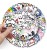Naklejki winylowe Wlepy Koty Kreskówkowe BasiilLeaf 50 szt STICKERBOMB