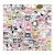 Naklejki winylowe Wlepy Chibi postacie z Bajki 100 szt STICKERBOMB