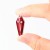 Zawieszka emaliowana Charms Trumny Czerwone Halloween 2 sztuki