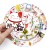 Naklejki winylowe Wlepy Koty szczęścia Maneki-Neko 50 sztuk STICKERBOMB