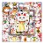 Naklejki winylowe Wlepy Koty szczęścia Maneki-Neko 50 sztuk STICKERBOMB