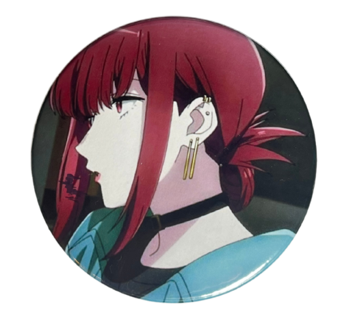 Przypinka button badzik badge Tayama ver. 2 Paląc z tobą 58mm