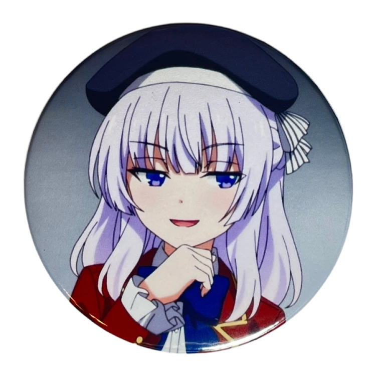 Przypinka button badzik badge Arisu Sakayanagi Classroom of the Elite 58mm