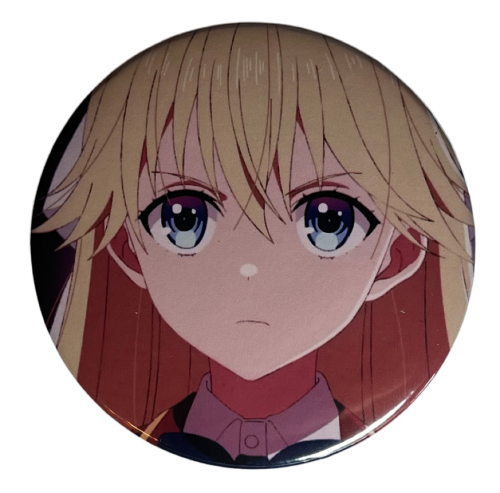 Przypinka button badzik badge Tsubasa Nanase Classroom of the Elite 58mm