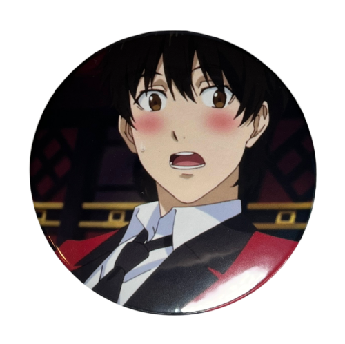 Przypinka button badzik badge Ryota Suzui ver. 1 Kakegurui 58mm