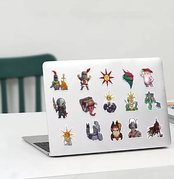 Naklejki winylowe Wlepy Dark Souls Praise The Sun 50 sztuk STICKERBOMB