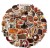 Naklejki winylowe Wlepy Jesienne Retro Jesieniara 50 sztuk STICKERBOMB