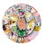 Naklejki winylowe Wlepy Memowe Zwierzęta 50 sztuk STICKERBOMB