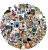 Naklejki winylowe Wlepy Studio Ghibli MIX 100 sztuk STICKERBOMB