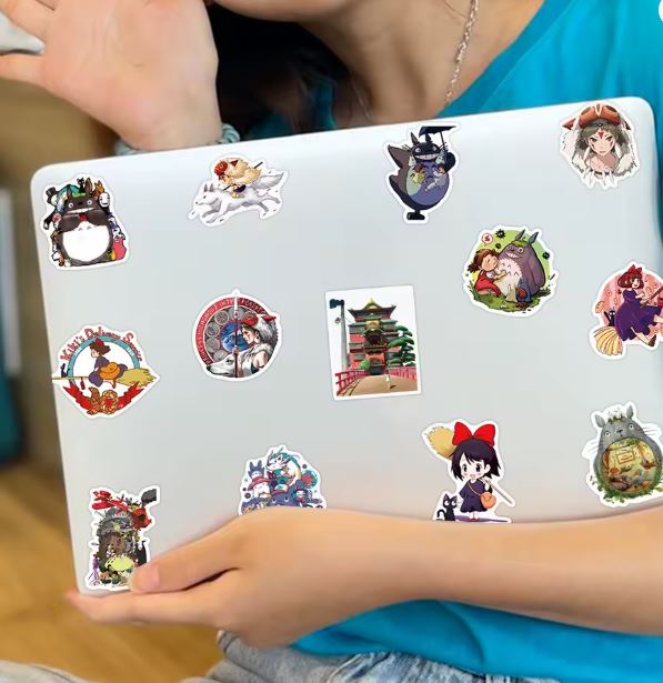 Naklejki winylowe Wlepy Studio Ghibli MIX 100 sztuk STICKERBOMB