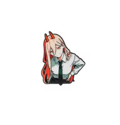 Przypinka emaliowana metalowa PIN Power Chainsaw Man Anime Manga